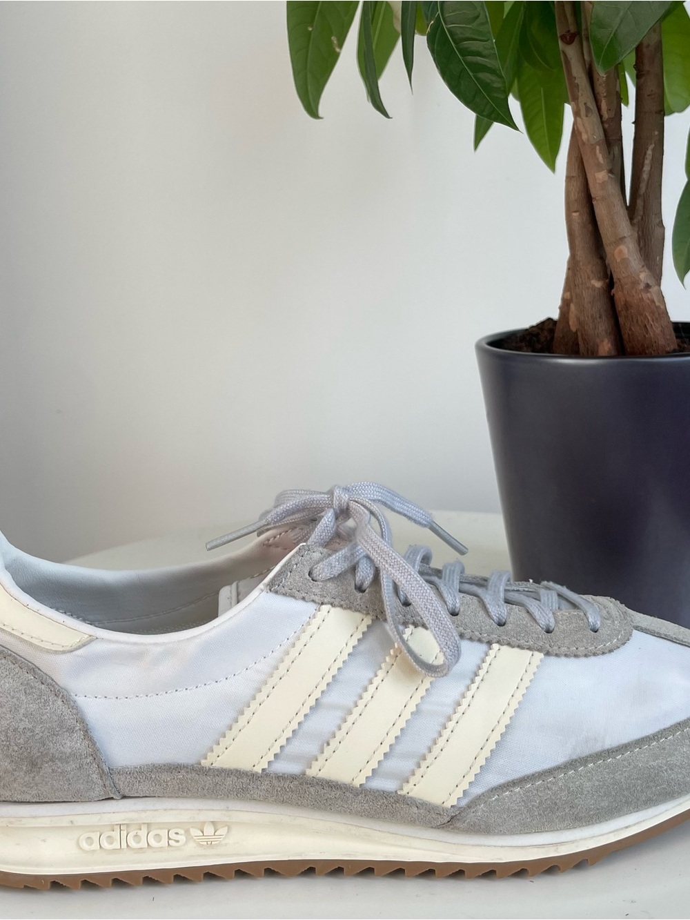 Women Size 8 adidas SL 72 Lotta Volkova Triple White Shoes Boy 6.5